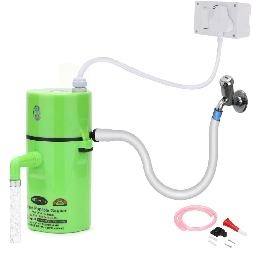 Instant Electric Water Geyser - (1 Year Warranty)